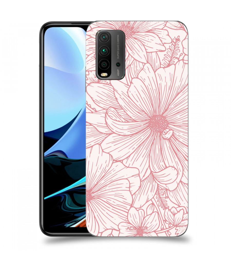 ACOVER Kryt na mobil Xiaomi Redmi 9T s motivem Floral I
