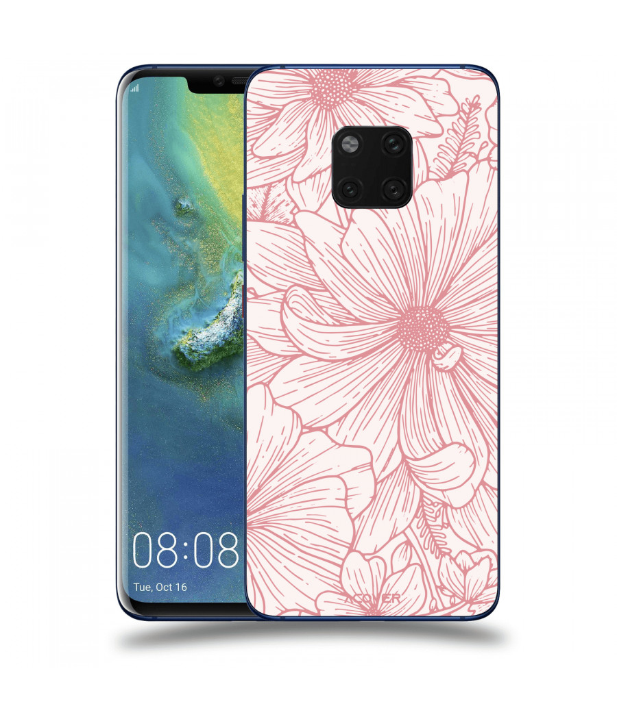 ACOVER Kryt na mobil Huawei Mate 20 Pro s motivem Floral I