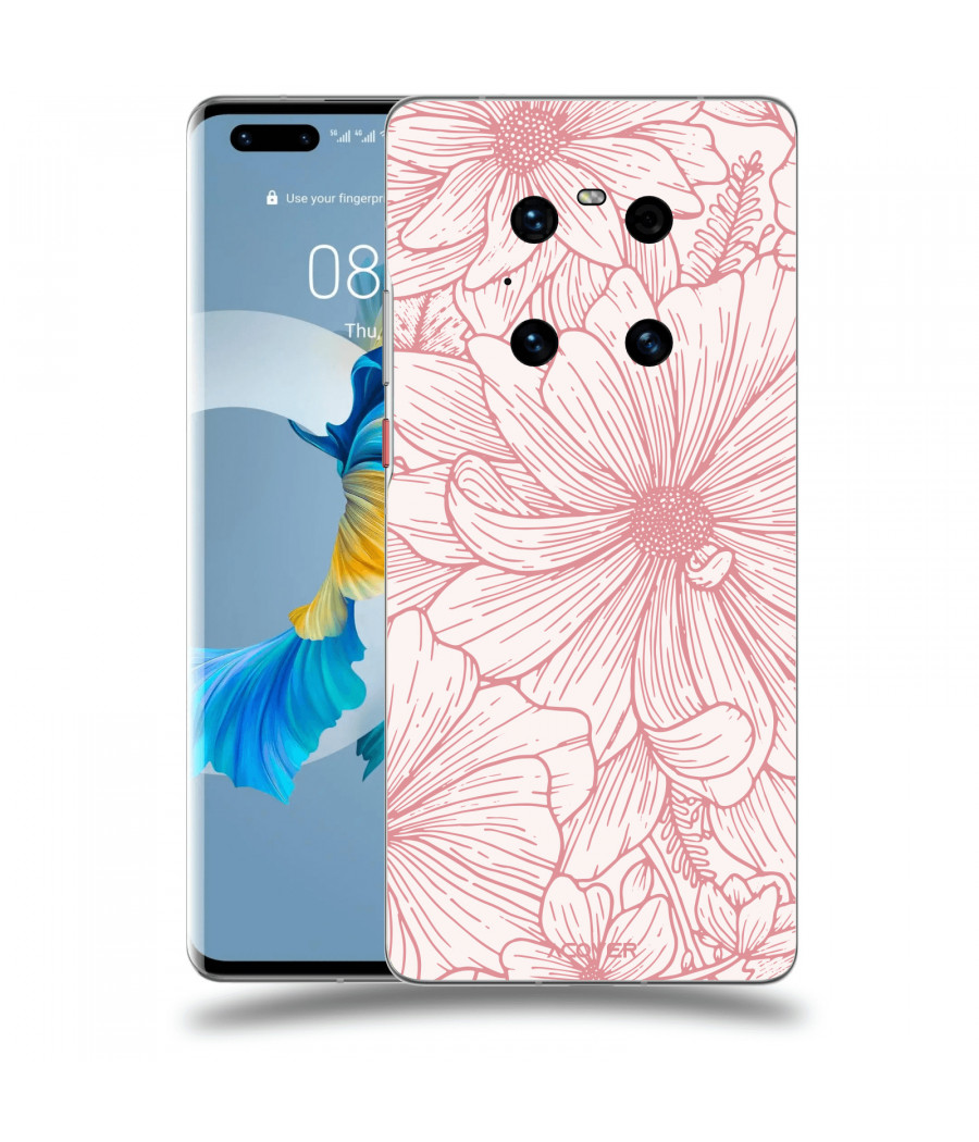 ACOVER Kryt na mobil Huawei Mate 40 Pro s motivem Floral I