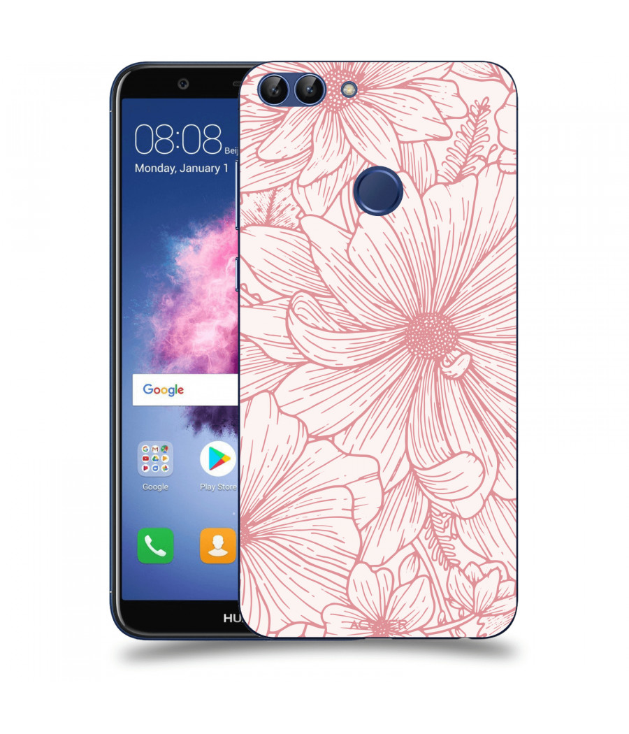 ACOVER Kryt na mobil Huawei P Smart s motivem Floral I