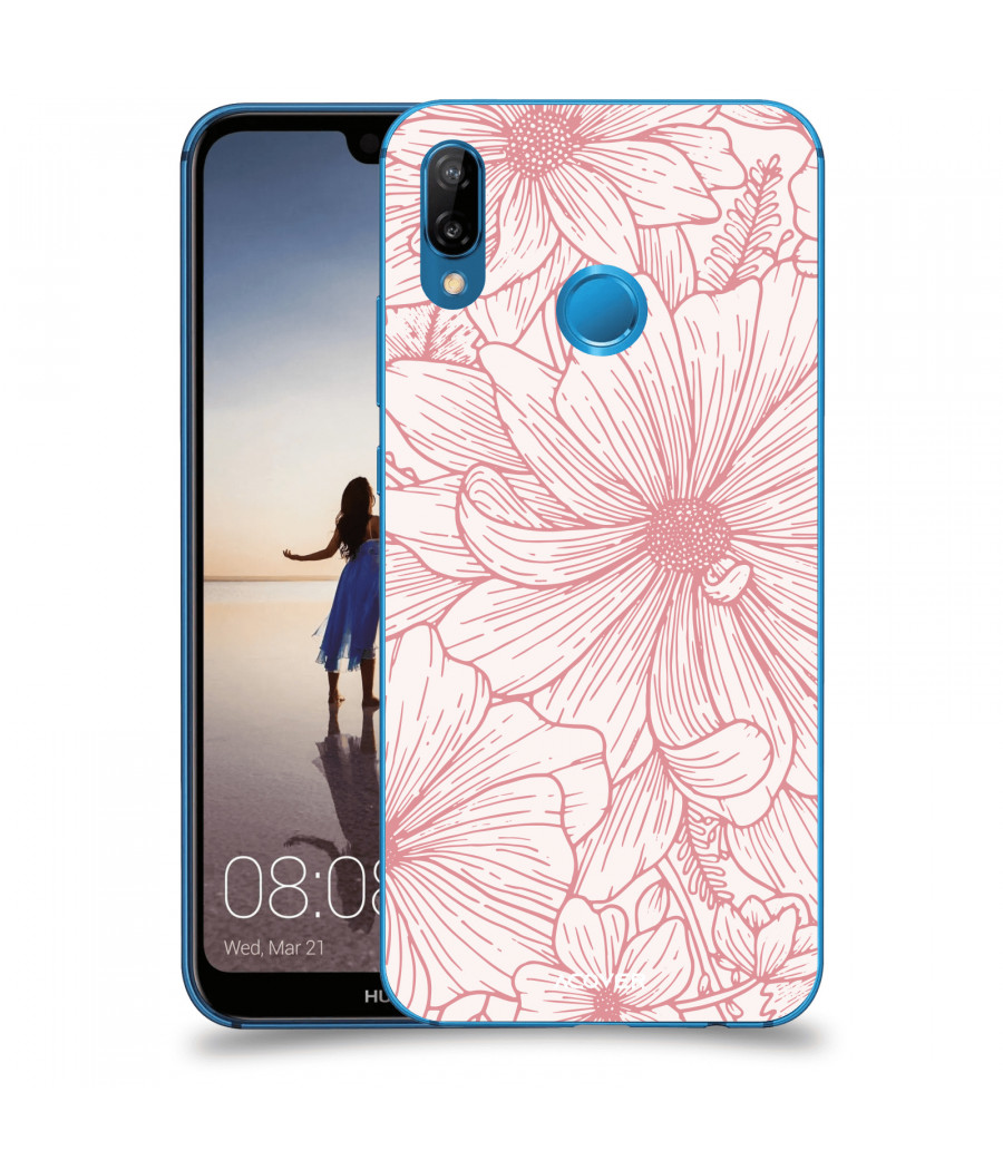 ACOVER Kryt na mobil Huawei P20 Lite s motivem Floral I