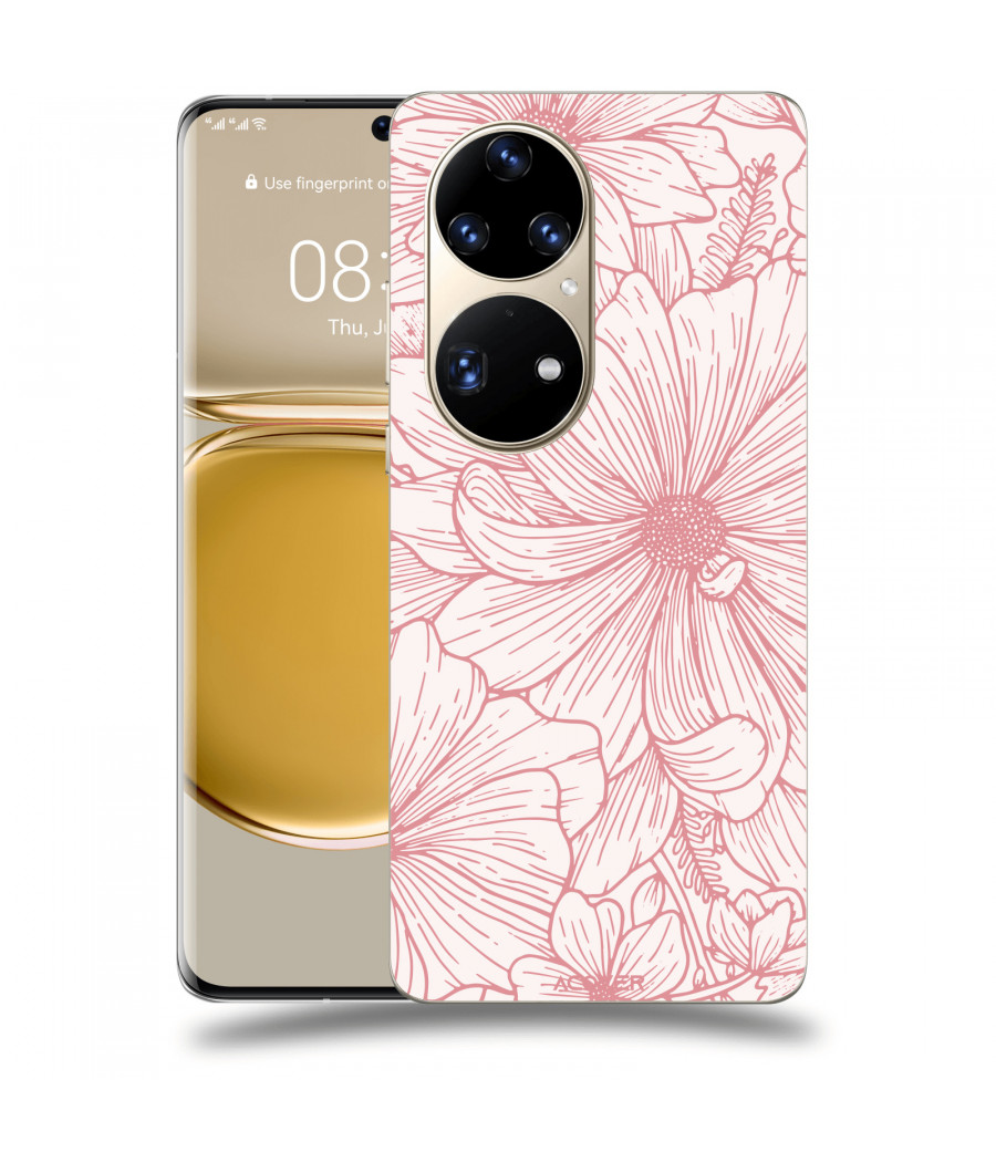 ACOVER Kryt na mobil Huawei P50 s motivem Floral I