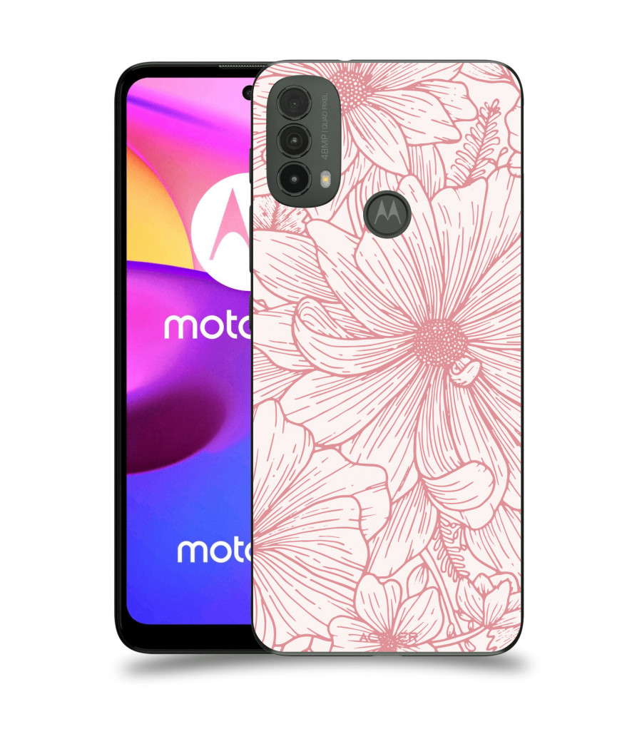 ACOVER Kryt na mobil Motorola Moto E40 s motivem Floral I