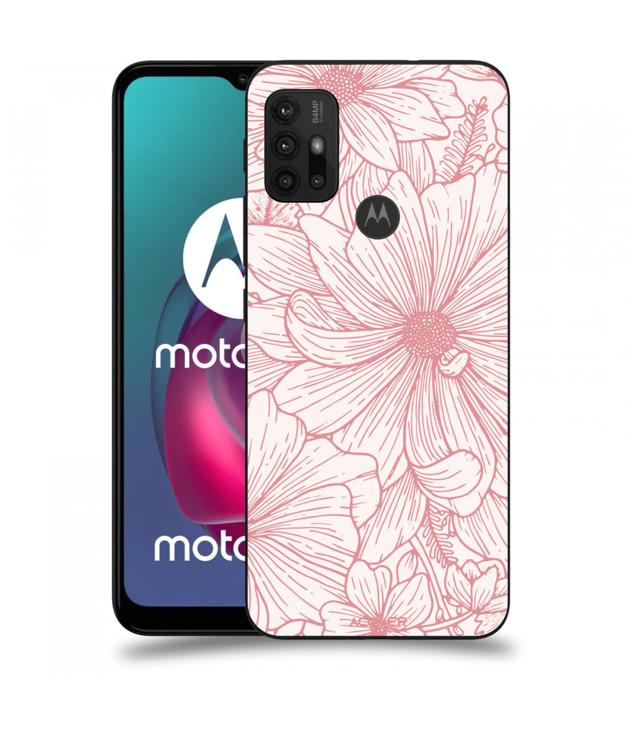 ACOVER Kryt na mobil Motorola Moto G30 s motivem Floral I