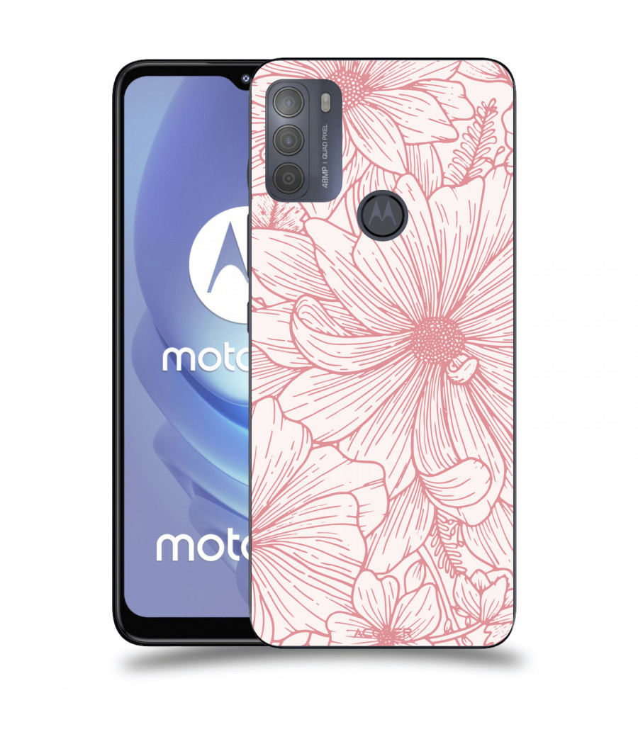 ACOVER Kryt na mobil Motorola Moto G50 s motivem Floral I
