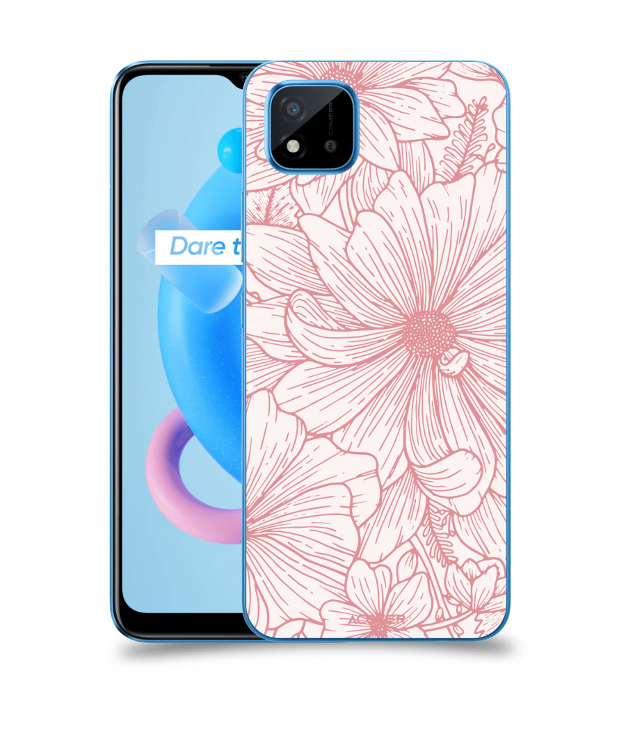 ACOVER Kryt na mobil Realme C11 (2021) s motivem Floral I