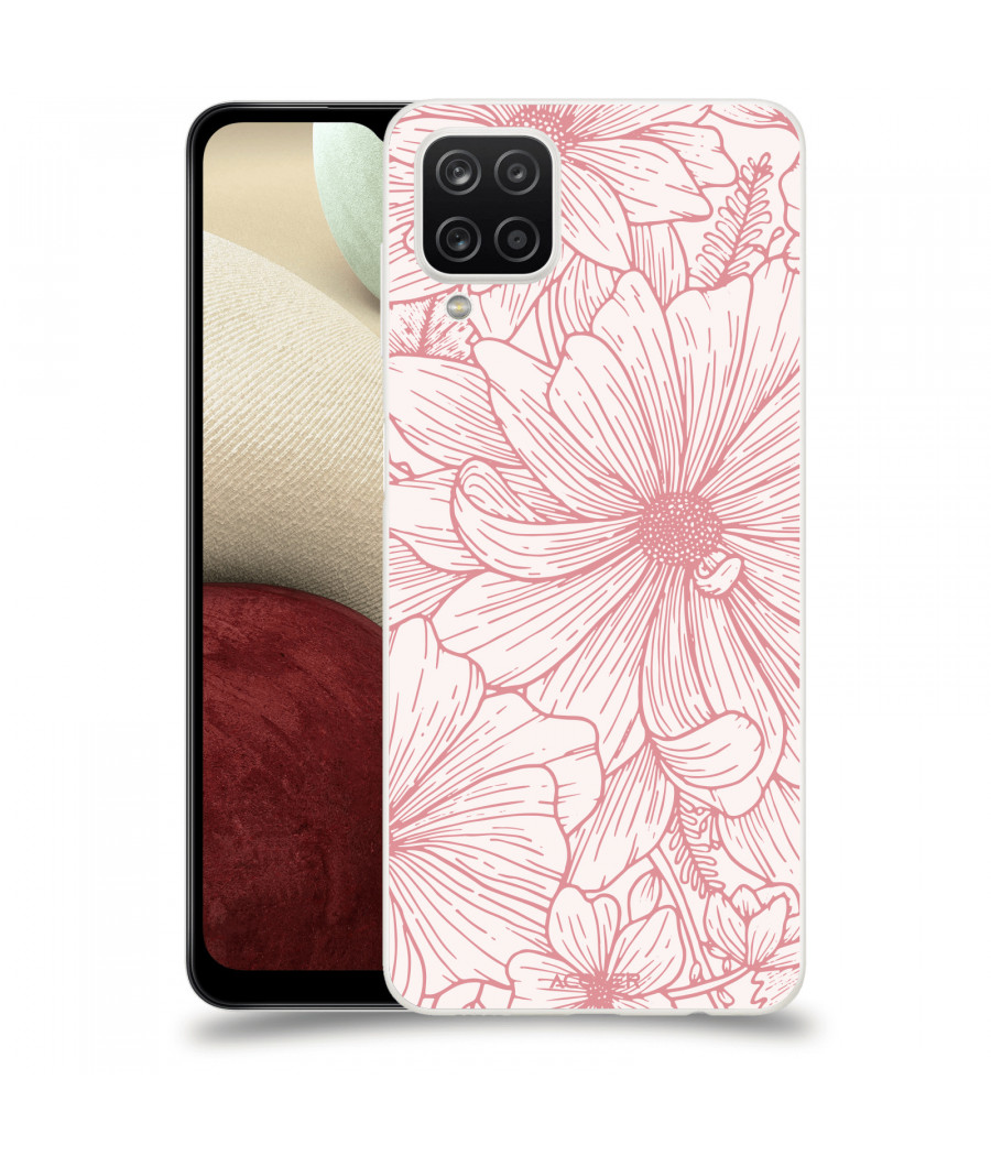 ACOVER Kryt na mobil Samsung Galaxy A12 A125F s motivem Floral I