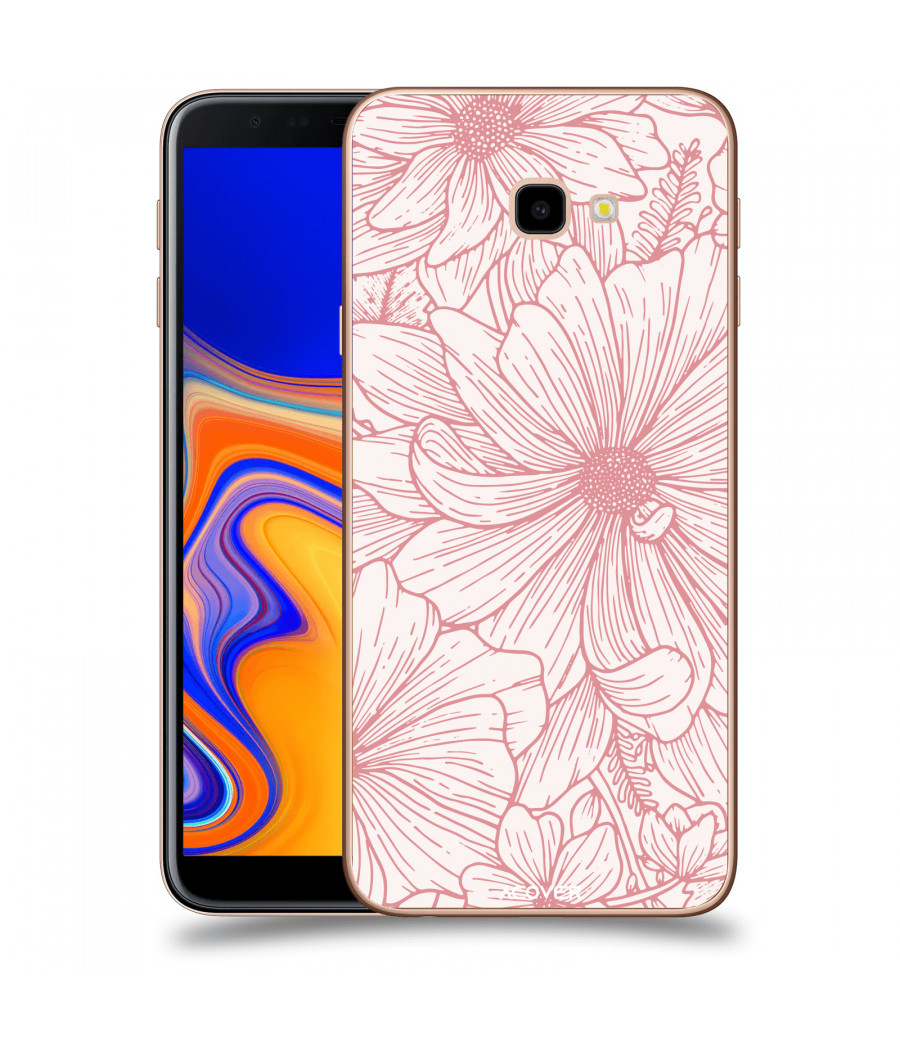 ACOVER Kryt na mobil Samsung Galaxy J4+ J415F s motivem Floral I