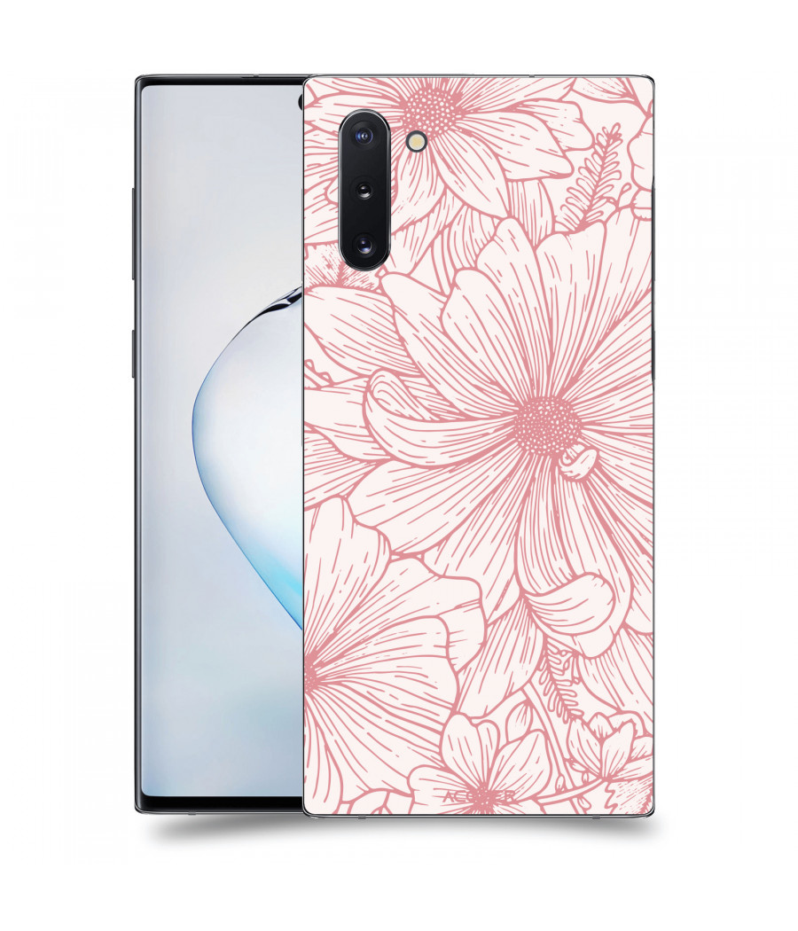ACOVER Kryt na mobil Samsung Galaxy Note 10 N970F s motivem Floral I