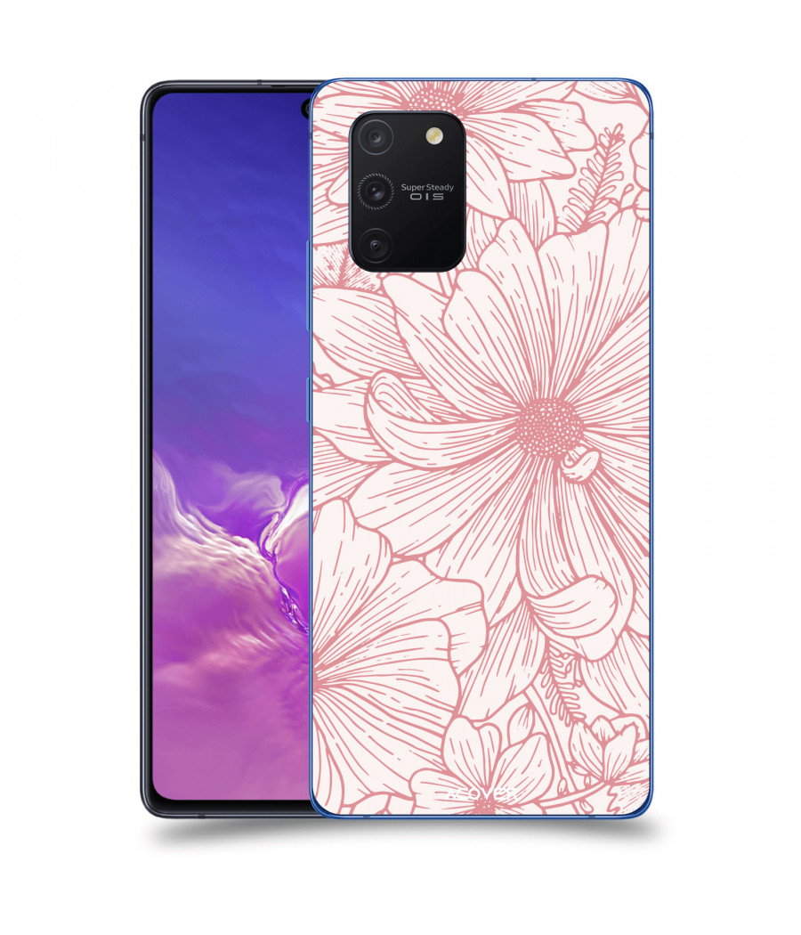 ACOVER Kryt na mobil Samsung Galaxy S10 Lite s motivem Floral I