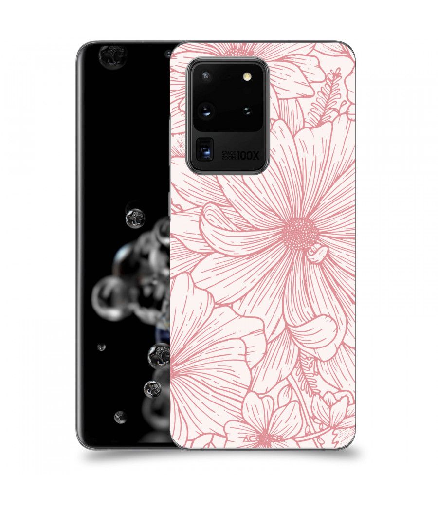 ACOVER Kryt na mobil Samsung Galaxy S20 Ultra 5G G988F s motivem Floral I