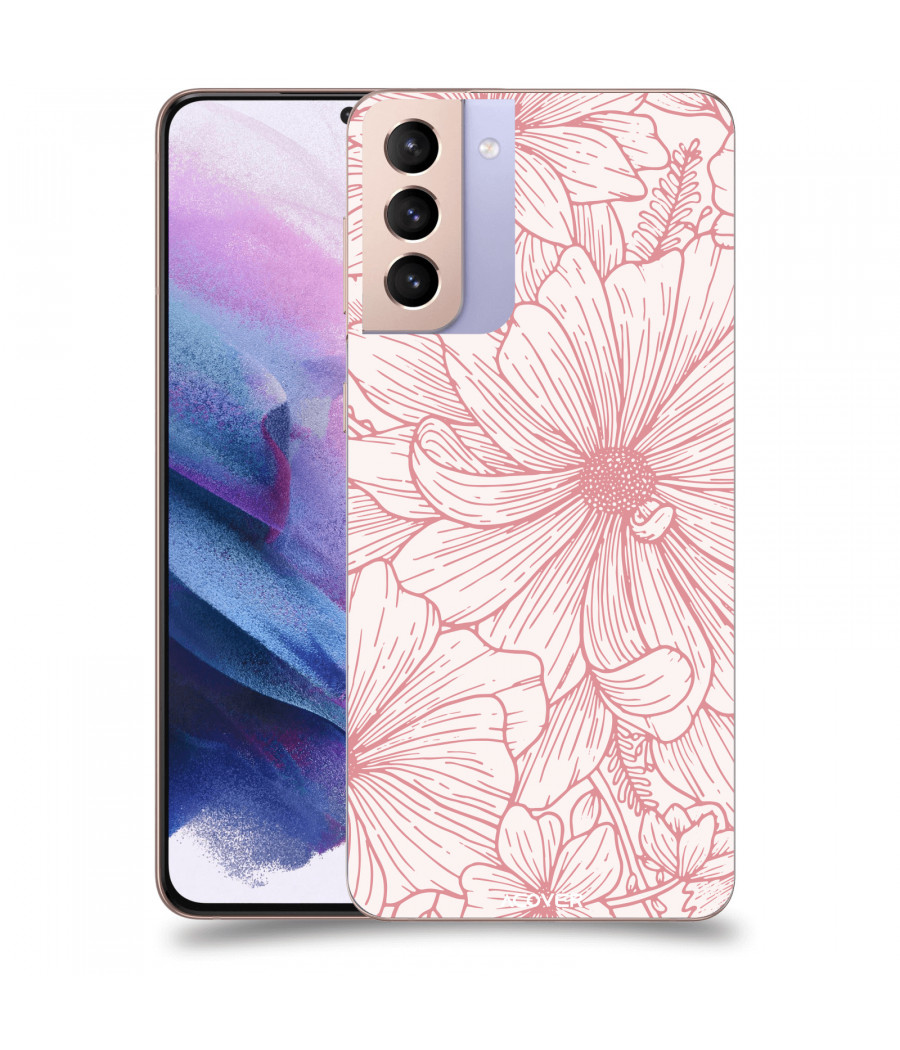 ACOVER Kryt na mobil Samsung Galaxy S21+ G996F s motivem Floral I