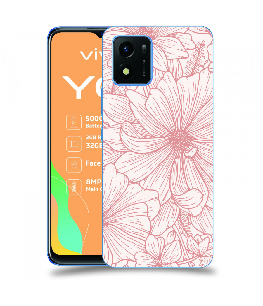 ACOVER Kryt na mobil Vivo Y01 s motivem Floral I