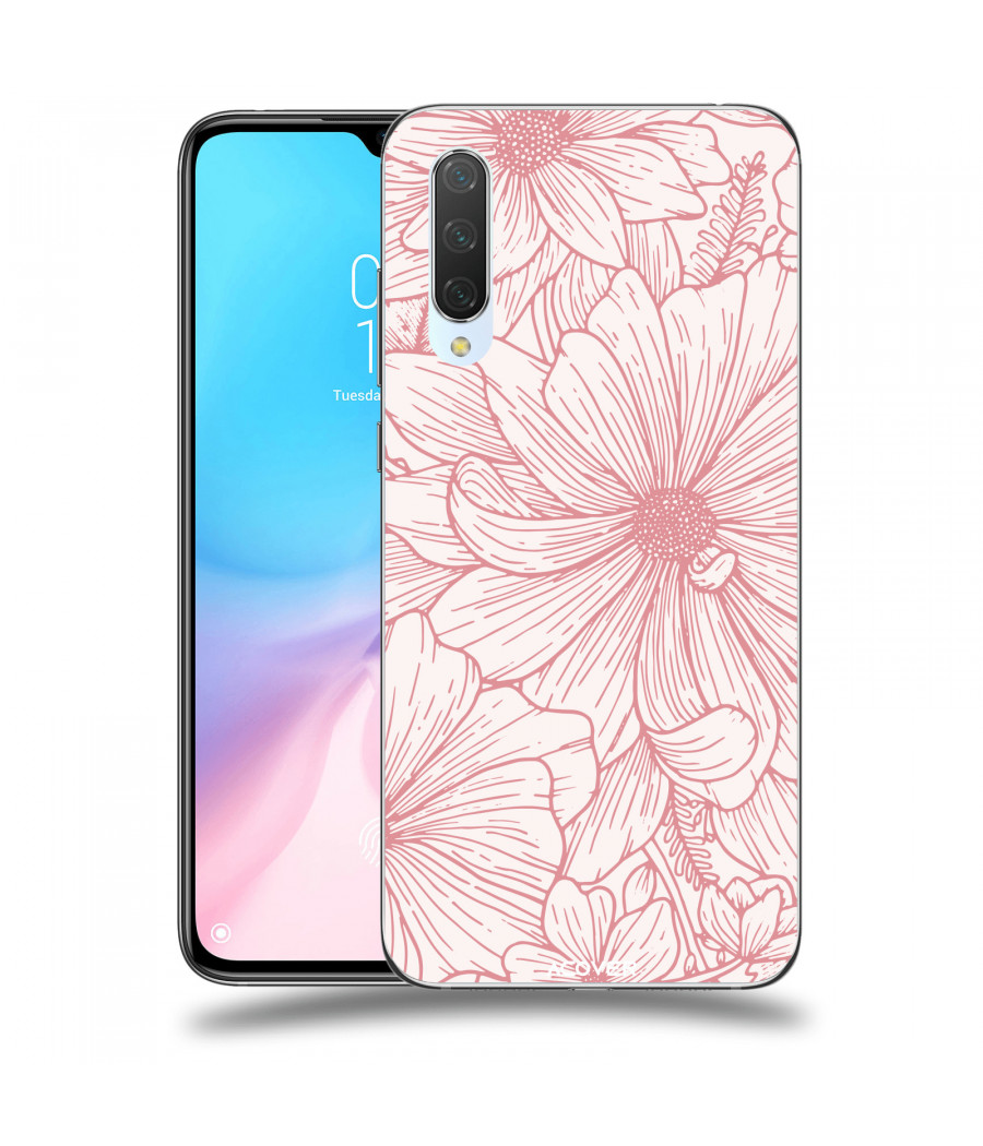 ACOVER Kryt na mobil Xiaomi Mi 9 Lite s motivem Floral I