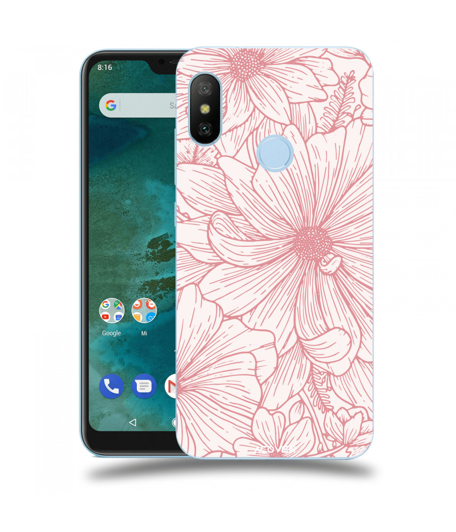 ACOVER Kryt na mobil Xiaomi Mi A2 Lite s motivem Floral I