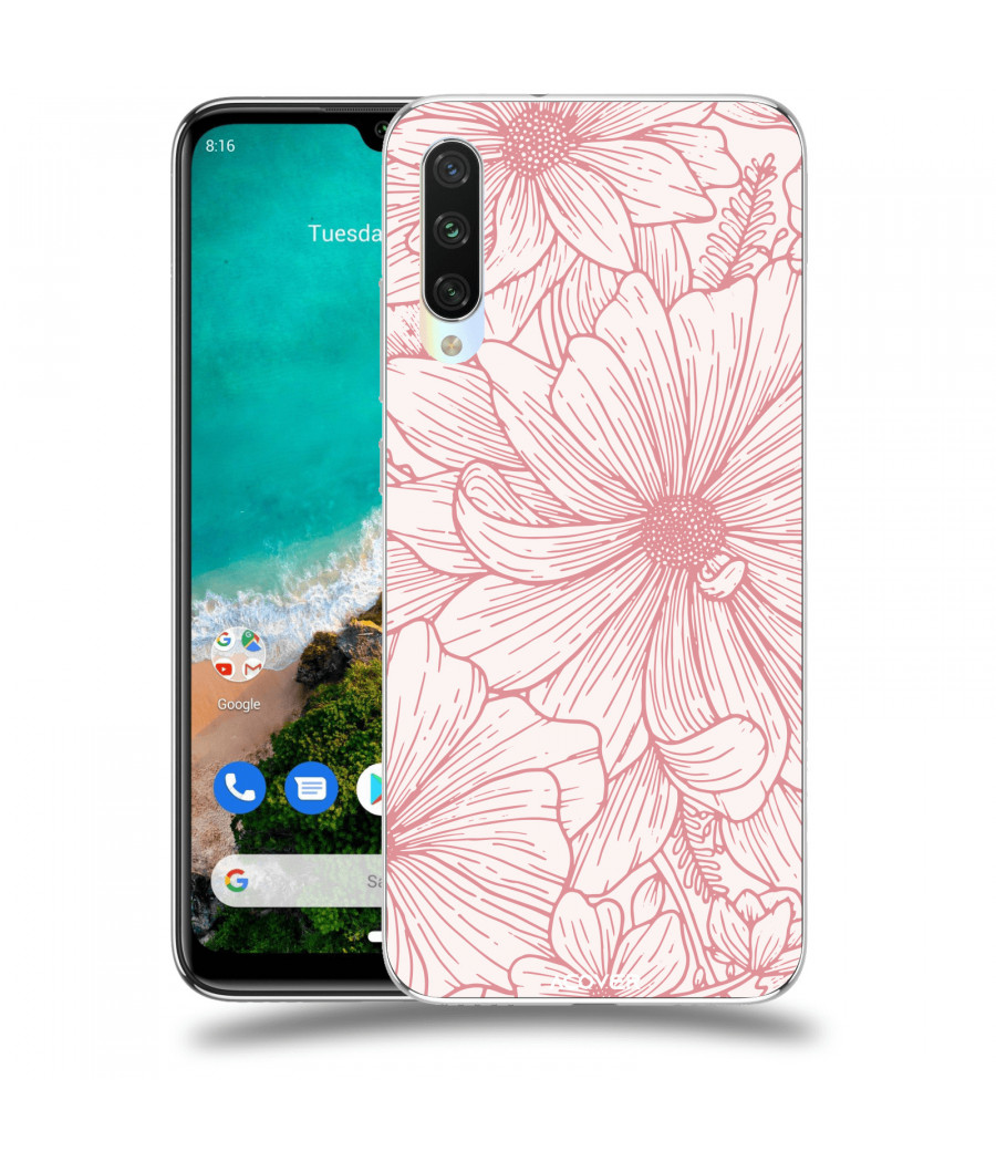 ACOVER Kryt na mobil Xiaomi Mi A3 s motivem Floral I