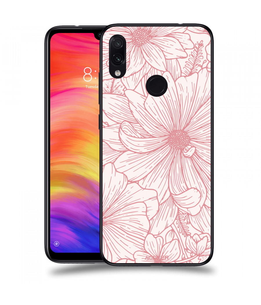 ACOVER Kryt na mobil Xiaomi Redmi Note 7 s motivem Floral I