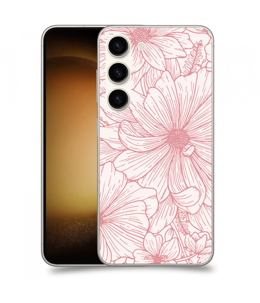 ACOVER Kryt na mobil Samsung Galaxy S23 5G s motivem Floral I