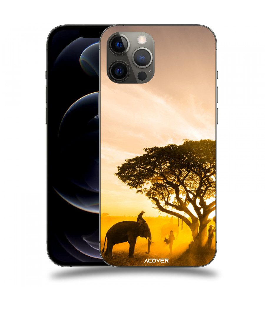 ACOVER Kryt na mobil Apple iPhone 12 Pro Max s motivem Elephant