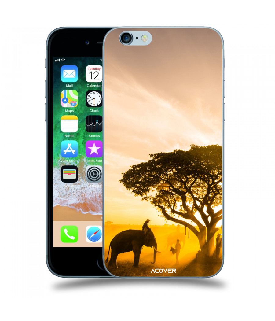 ACOVER Kryt na mobil Apple iPhone 6/6S s motivem Elephant