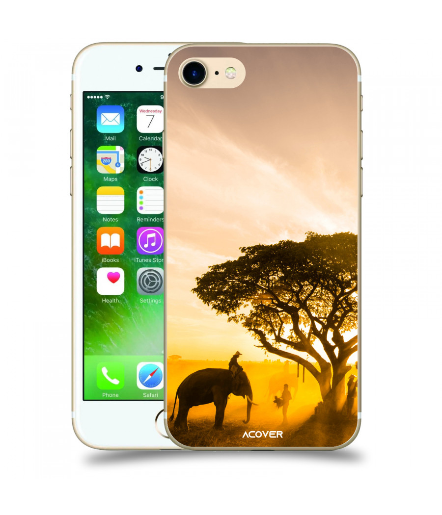 ACOVER Kryt na mobil Apple iPhone 7 s motivem Elephant