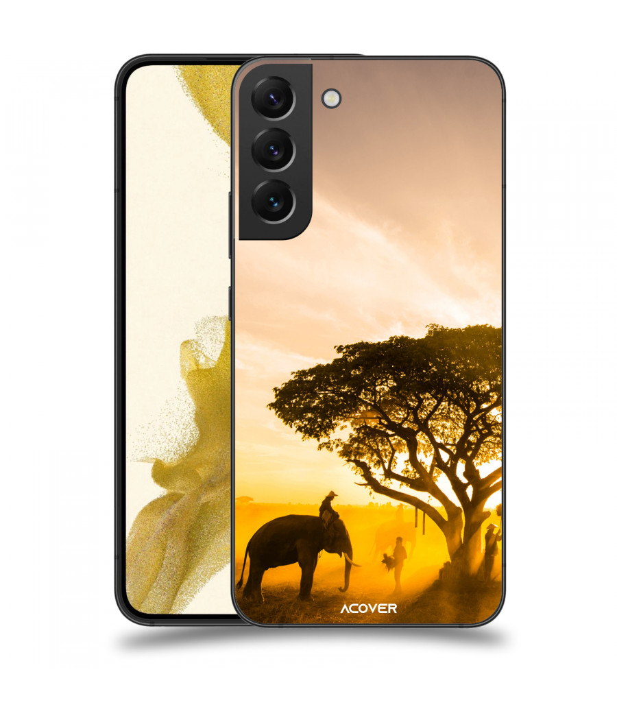 ACOVER Kryt na mobil Samsung Galaxy S22+ 5G s motivem Elephant