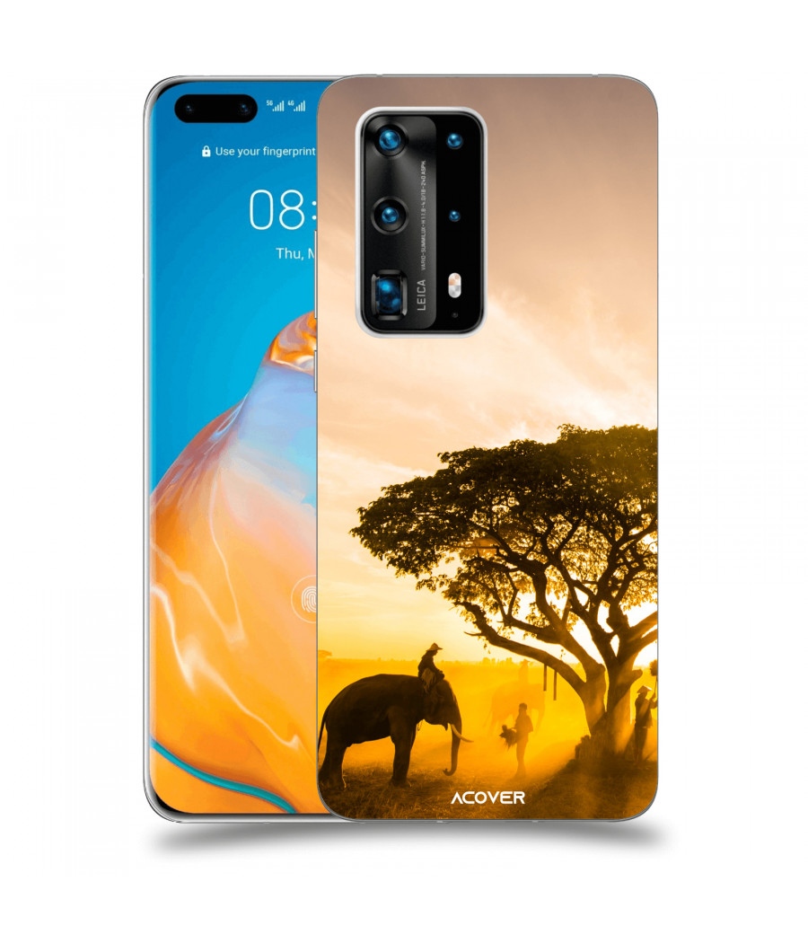 ACOVER Kryt na mobil Huawei P40 Pro s motivem Elephant