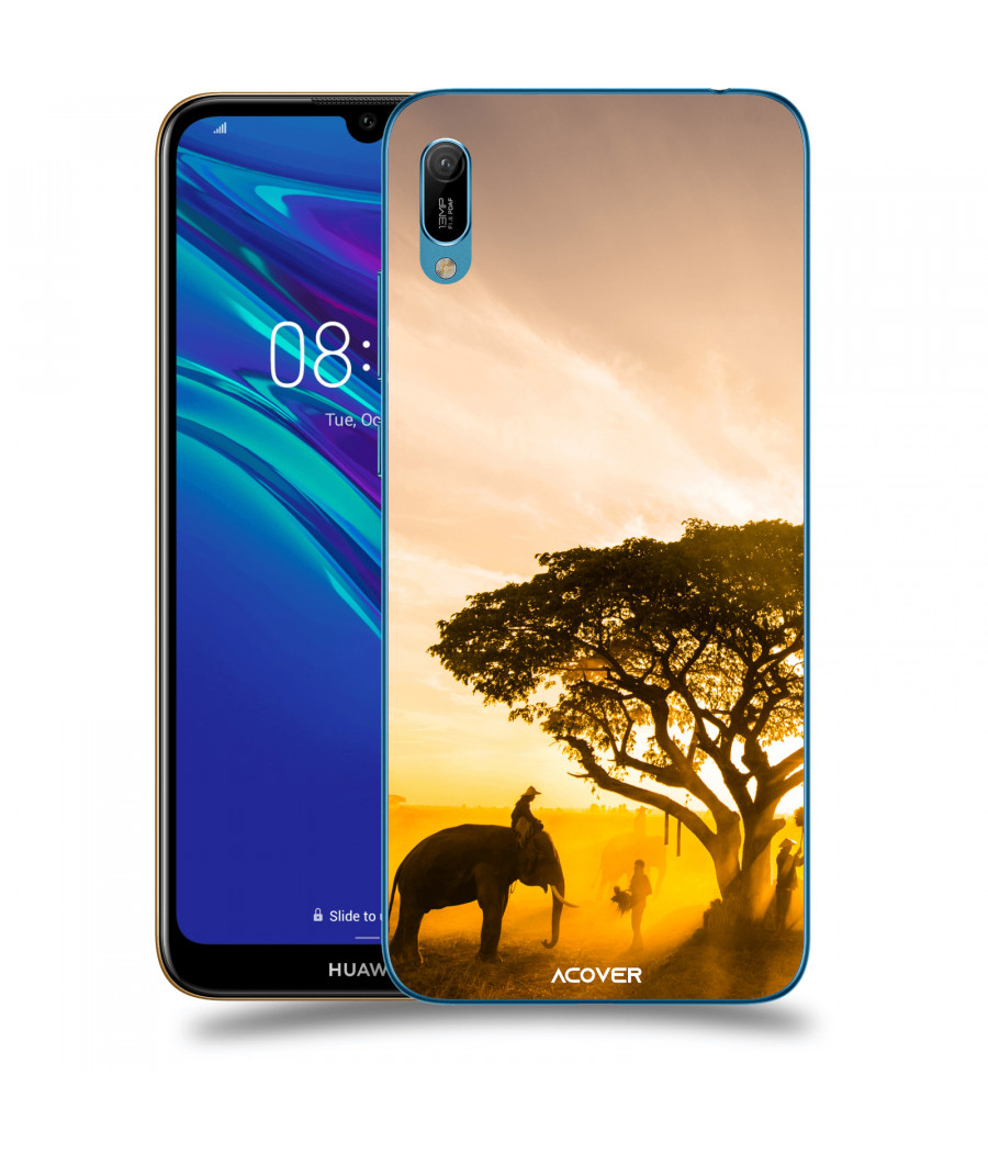 ACOVER Kryt na mobil Huawei Y6 2019 s motivem Elephant