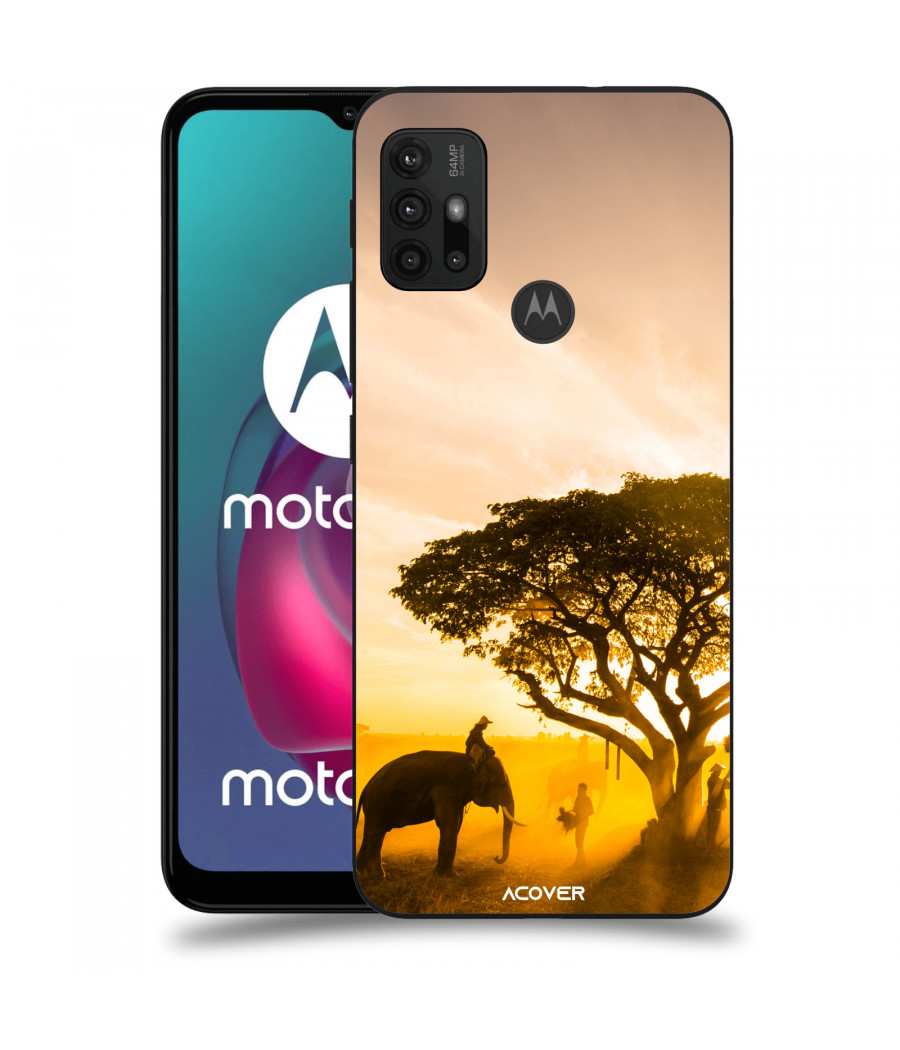 ACOVER Kryt na mobil Motorola Moto G30 s motivem Elephant