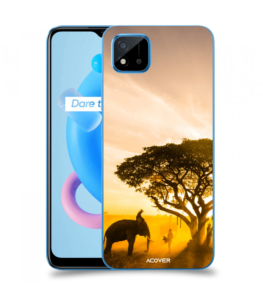 ACOVER Kryt na mobil Realme C11 (2021) s motivem Elephant