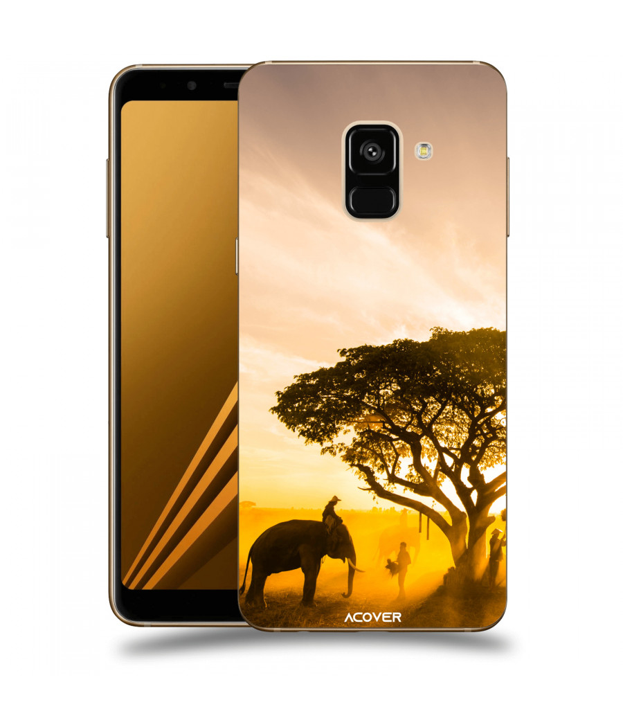 ACOVER Kryt na mobil Samsung Galaxy A8 2018 A530F s motivem Elephant
