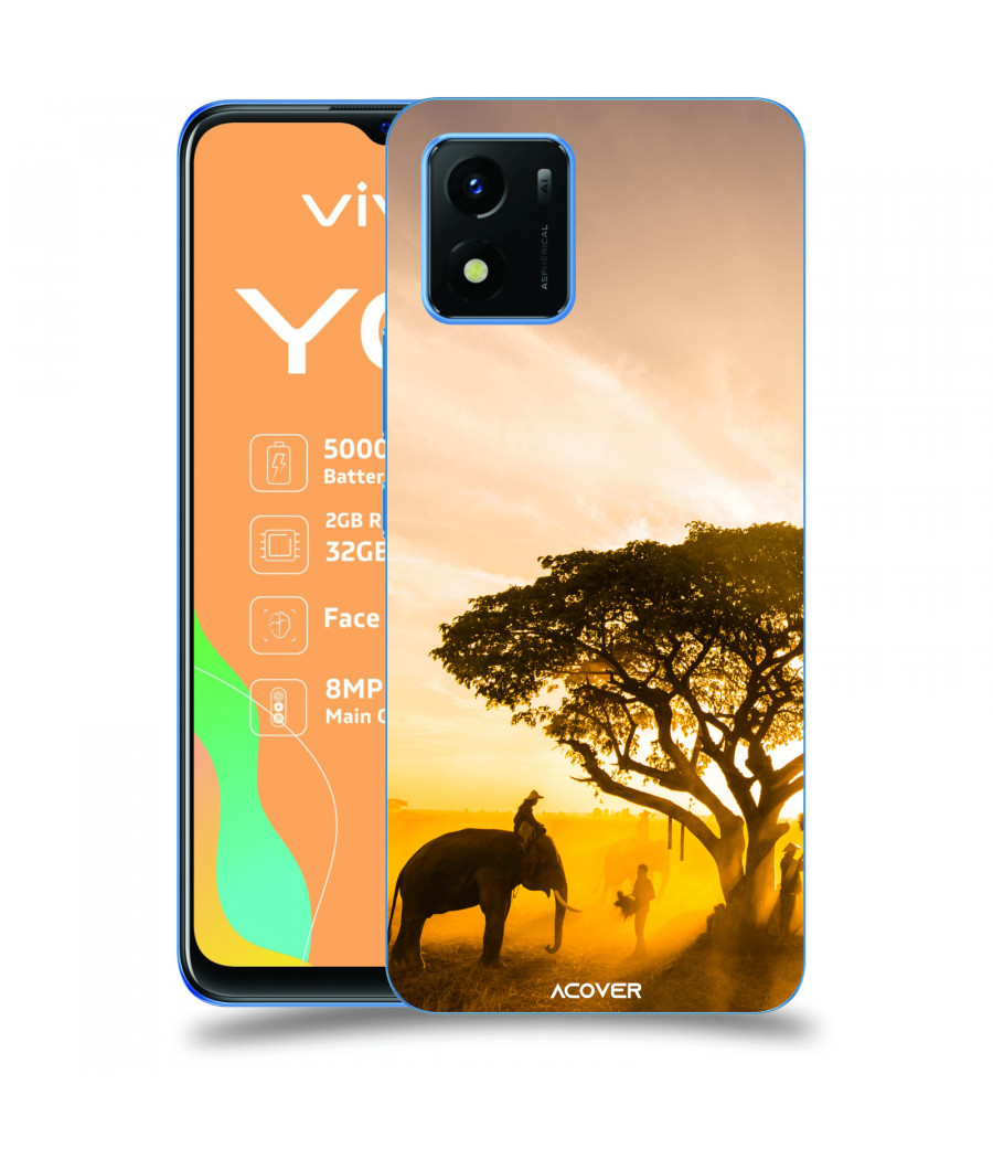 ACOVER Kryt na mobil Vivo Y01 s motivem Elephant