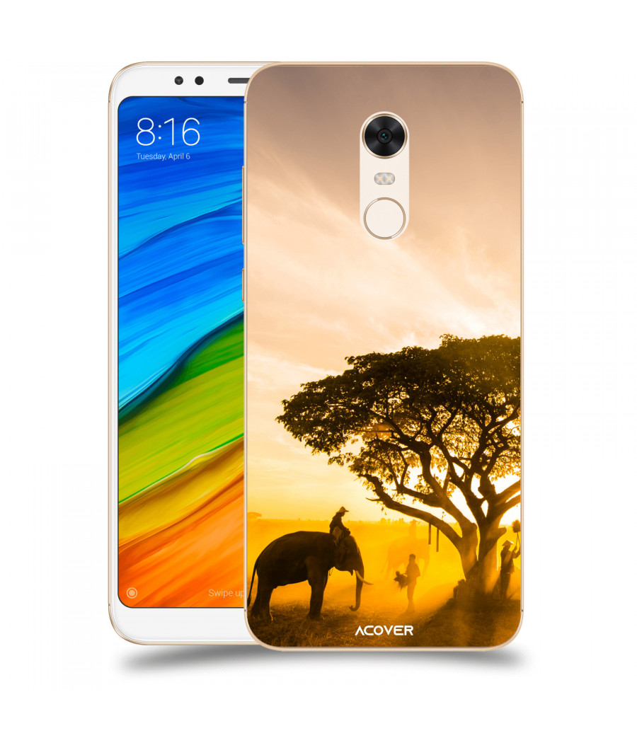 ACOVER Kryt na mobil Xiaomi Redmi 5 Plus Global s motivem Elephant