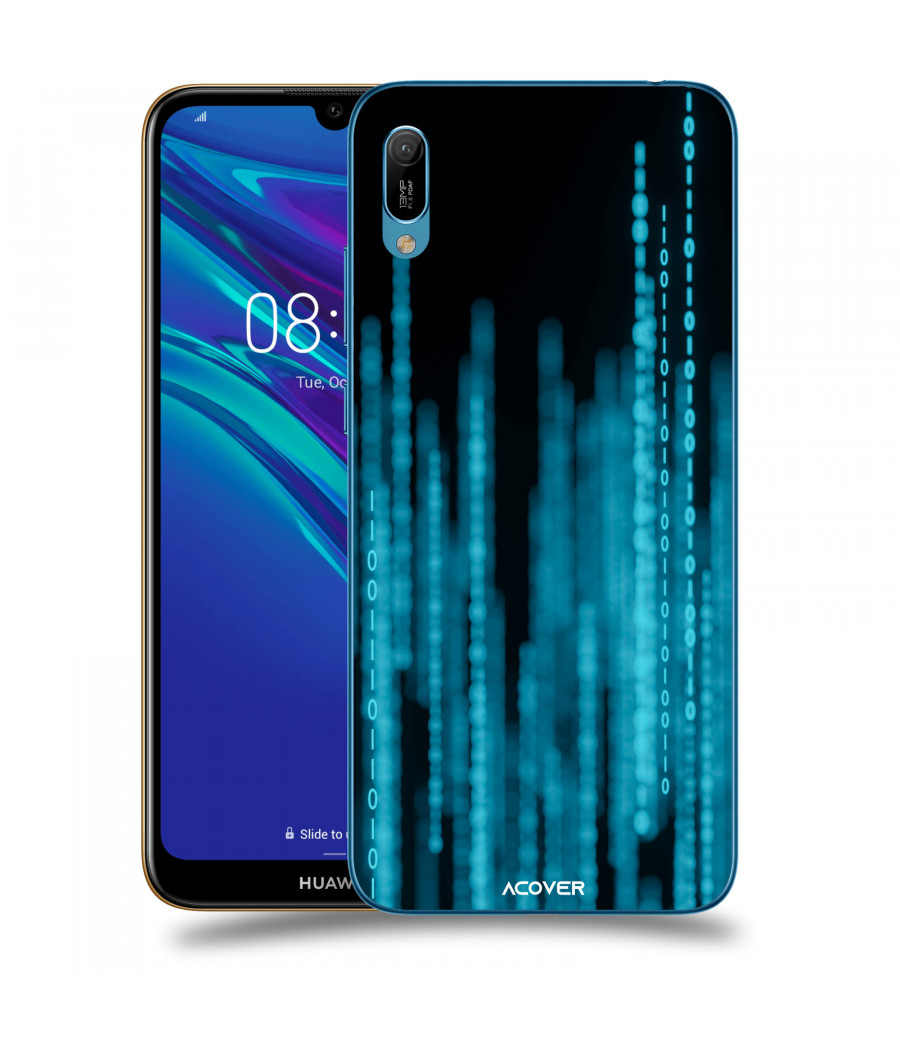 ACOVER Kryt na mobil Huawei Y6 2019 s motivem Binary