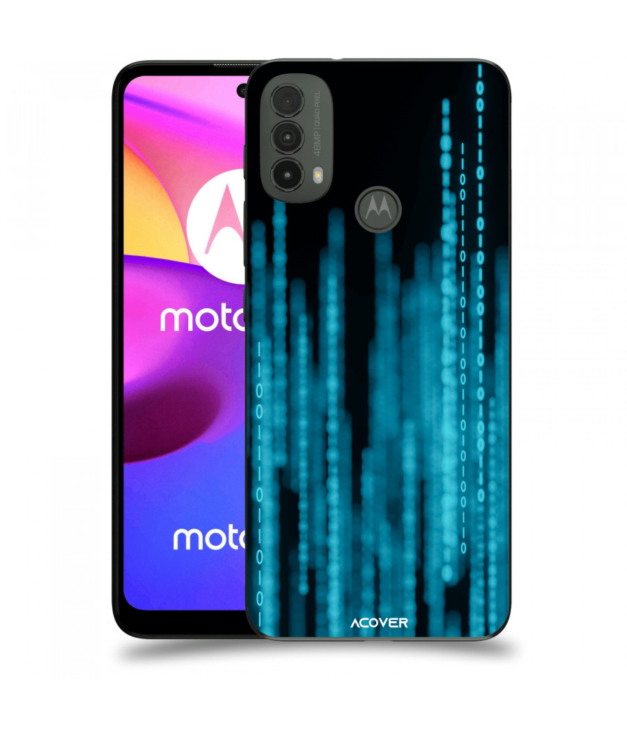 ACOVER Kryt na mobil Motorola Moto E40 s motivem Binary