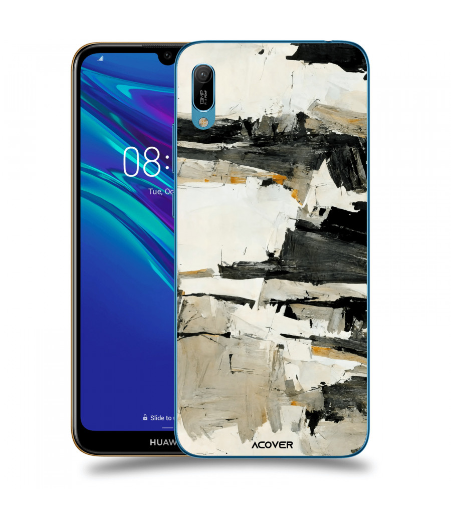 ACOVER Kryt na mobil Huawei Y6 2019 s motivem Brush