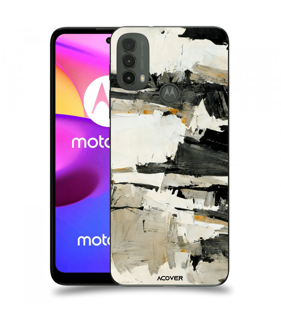 ACOVER Kryt na mobil Motorola Moto E40 s motivem Brush