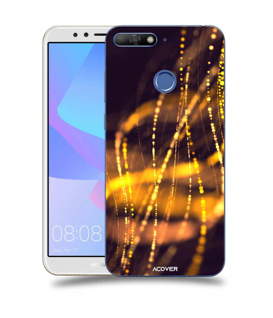 ACOVER Kryt na mobil Huawei Y6 Prime 2018 s motivem Sparks I