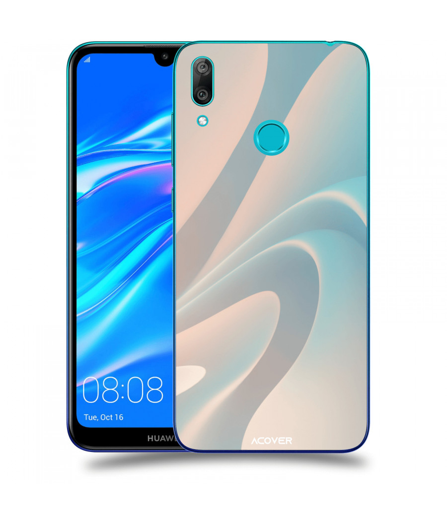 ACOVER Kryt na mobil Huawei Y7 2019 s motivem Waves 2