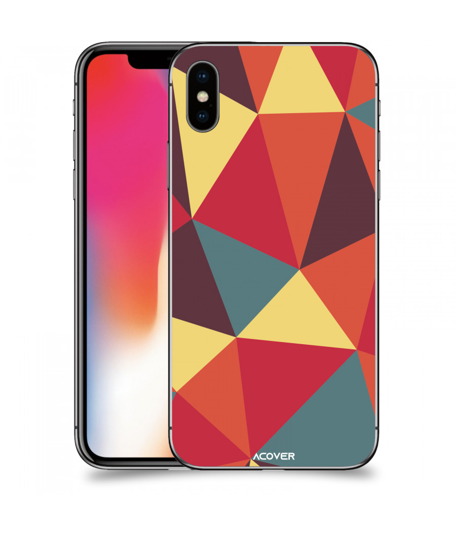 ACOVER Kryt na mobil Apple iPhone X/XS s motivem Triangles