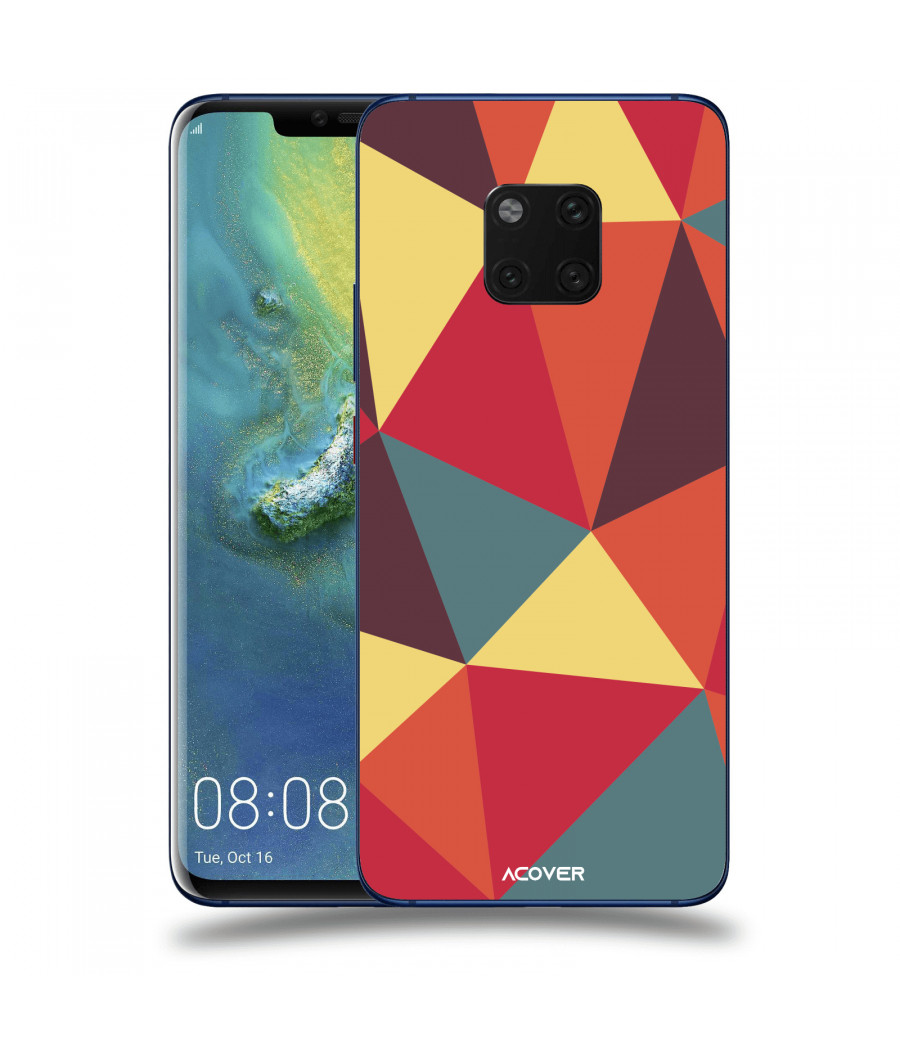 ACOVER Kryt na mobil Huawei Mate 20 Pro s motivem Triangles