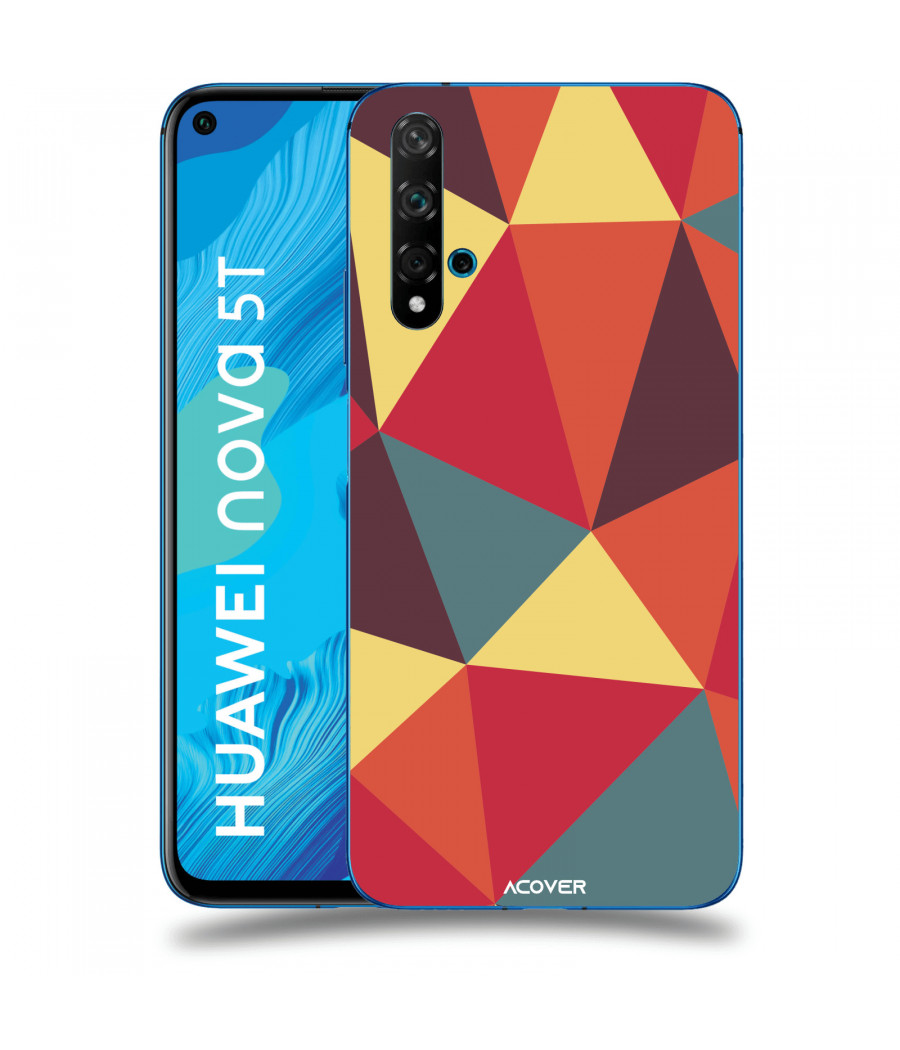 ACOVER Kryt na mobil Huawei Nova 5T s motivem Triangles
