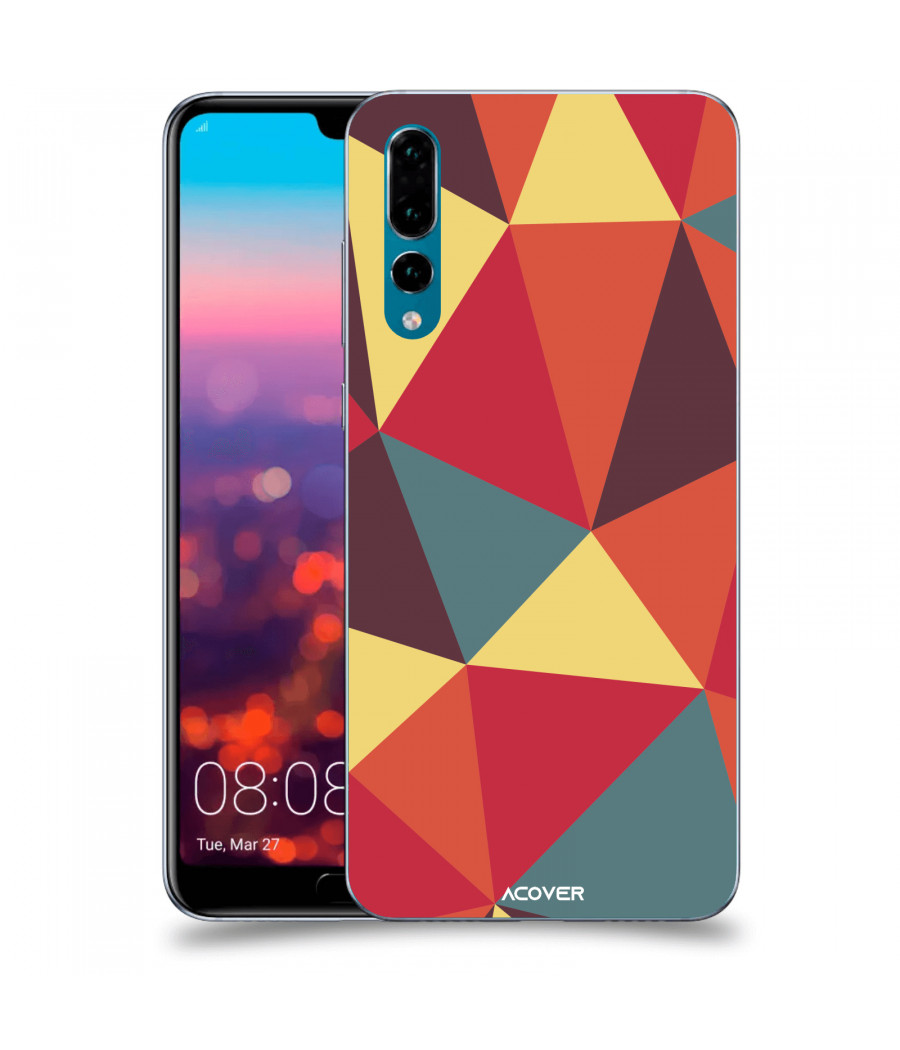 ACOVER Kryt na mobil Huawei P20 Pro s motivem Triangles