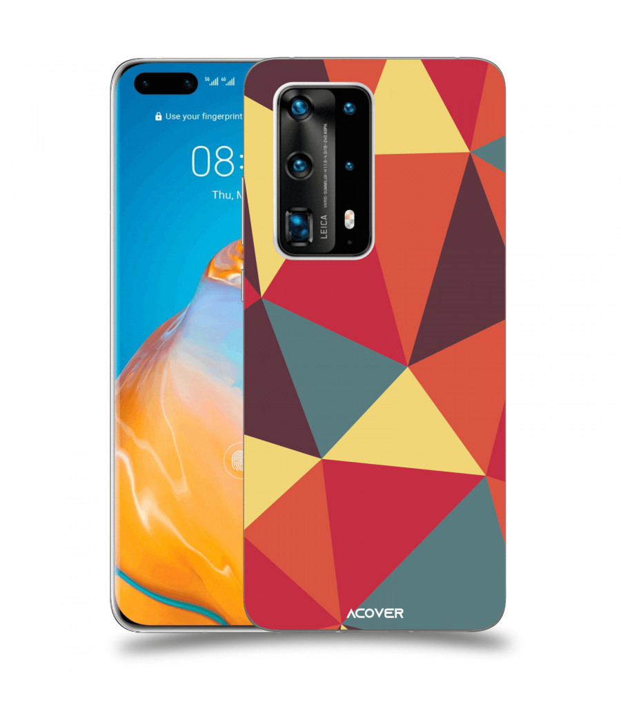 ACOVER Kryt na mobil Huawei P40 Pro s motivem Triangles