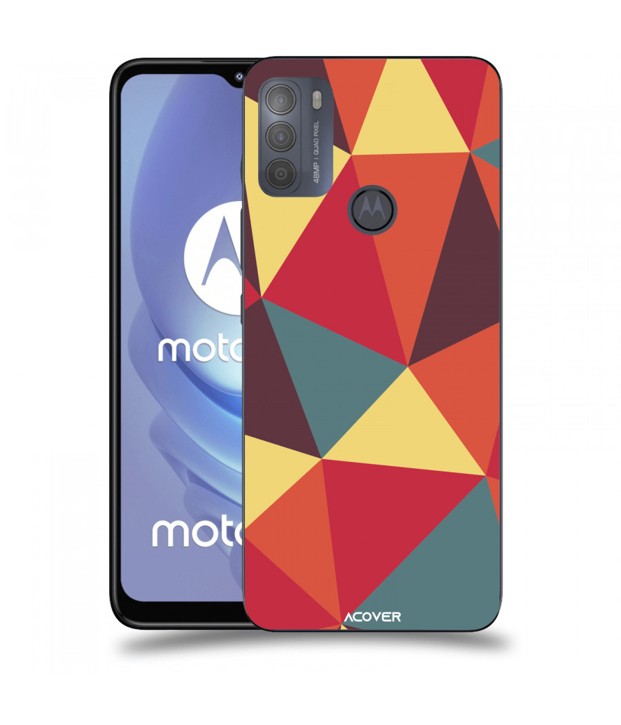 ACOVER Kryt na mobil Motorola Moto G50 s motivem Triangles