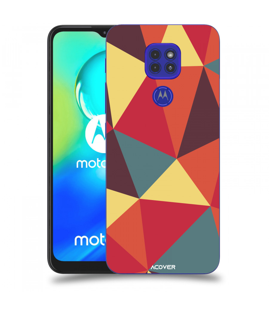 ACOVER Kryt na mobil Motorola Moto G9 Play s motivem Triangles