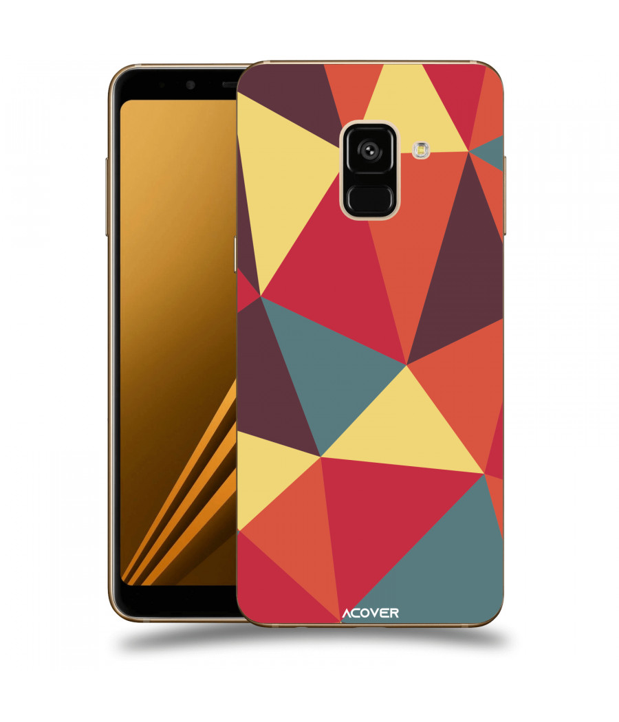 ACOVER Kryt na mobil Samsung Galaxy A8 2018 A530F s motivem Triangles