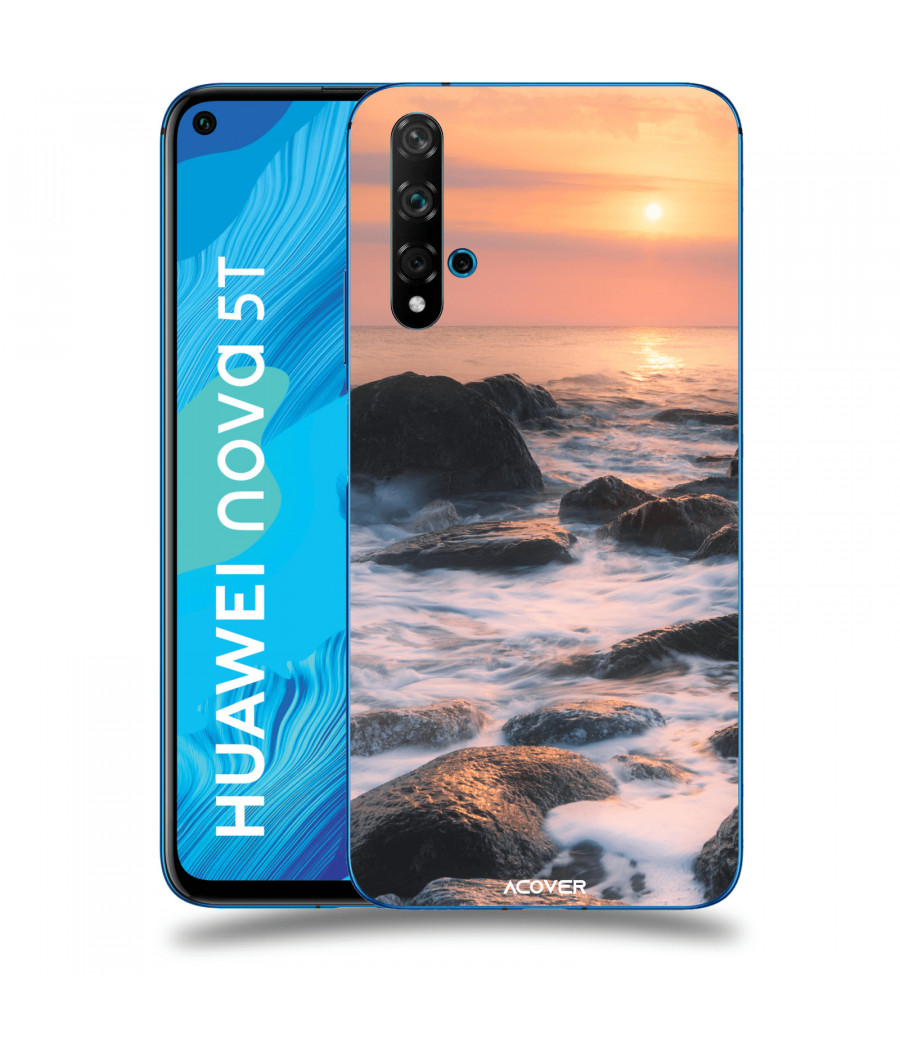 ACOVER Kryt na mobil Huawei Nova 5T s motivem Sun