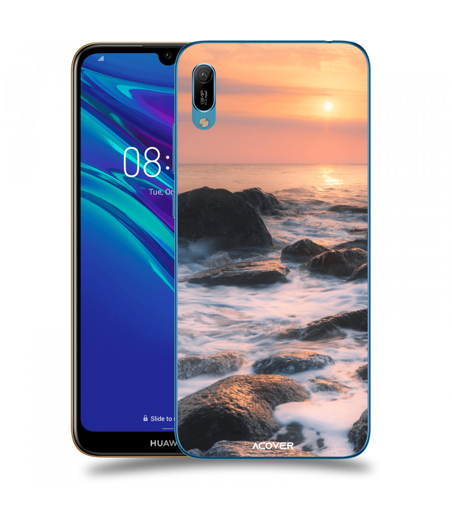 ACOVER Kryt na mobil Huawei Y6 2019 s motivem Sun