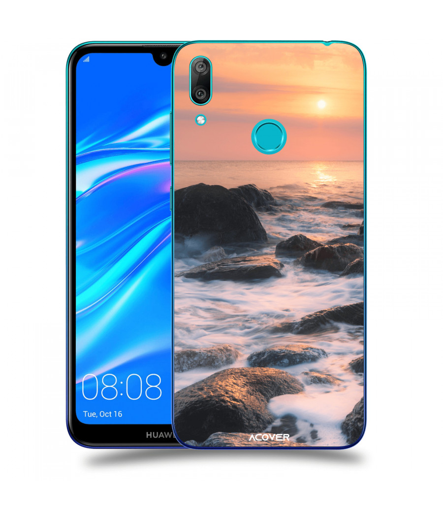 ACOVER Kryt na mobil Huawei Y7 2019 s motivem Sun
